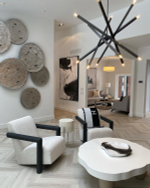 Чёрная люстра “Пэрис”