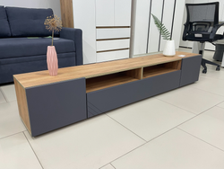 Тумба под ТВ «Байкал» Графит 200 см