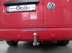 Фаркоп оцинкованный Galia V067C для Volkswagen Caddy 2004-(паспорт и сертификат в комплекте)(без электрики)