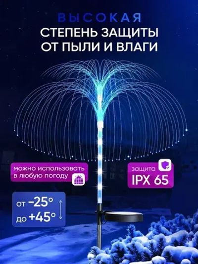 Садовый светильник на солнечной батарее уличный двойной, 2 шт, беспроводной, автономный, водонепроницаемый, ландшафтный фонарь для дачи и сада