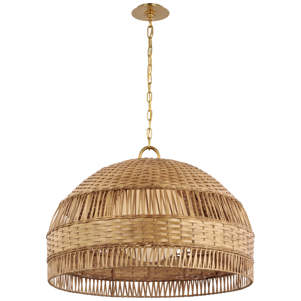 Люстра Visual Comfort Whit Extra Large Dome Hanging Shade