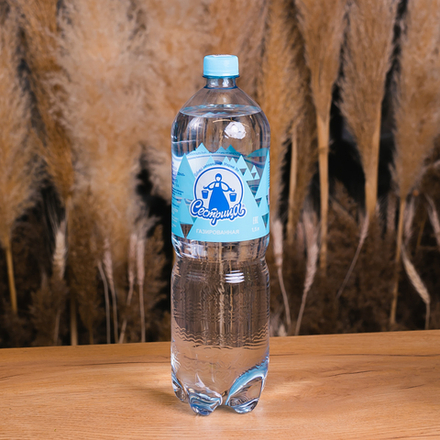 Вода Сестрица газированная, 1,5 л