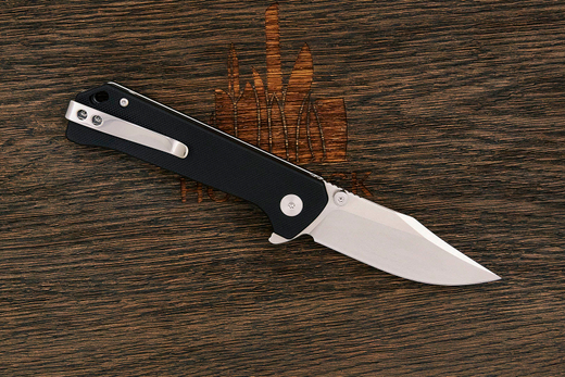 Нож складной QSP Grebe, клинок 80мм, сталь Sandvik 14C28N, рукоять G10