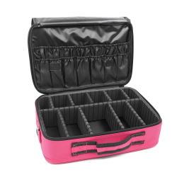 Кейс для мастера средний (35*24*12,5) фуксия