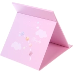 Зеркало косметическое складное «ФОРТУНА БРИ», микс 4 дизайна, мрамор, 17*13,5см