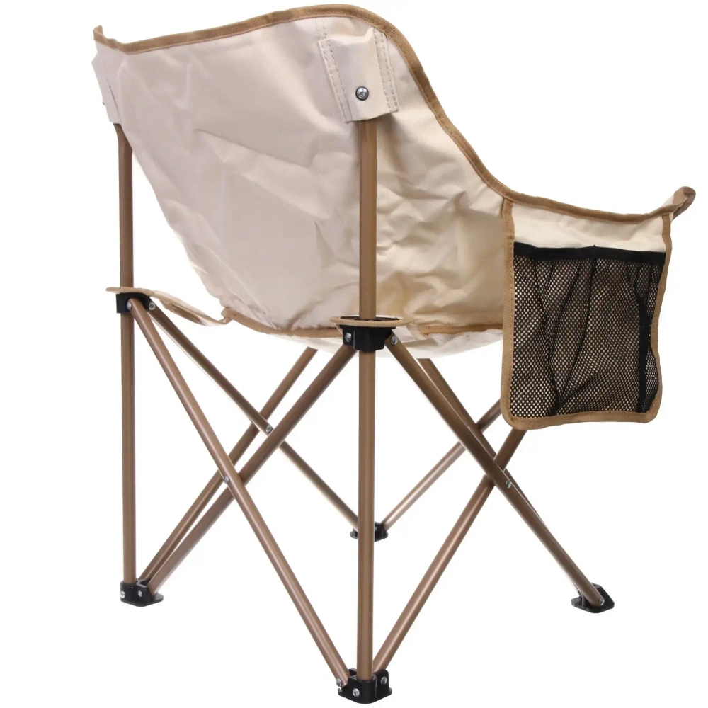 Кресло складное до 100 кг DC-7407-1, 65*50*66 см, цвет: бежевый, ТуристМастер