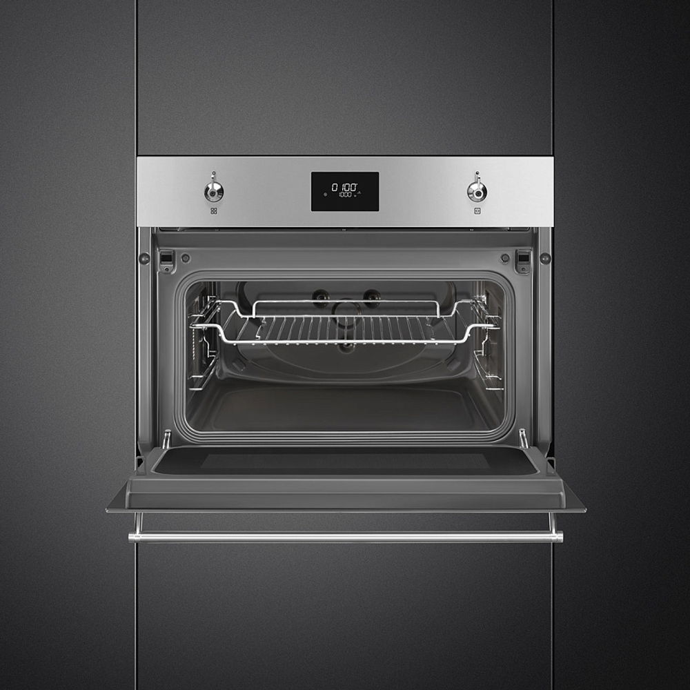 Встраиваемая микроволновая печь Smeg SO4301M0X