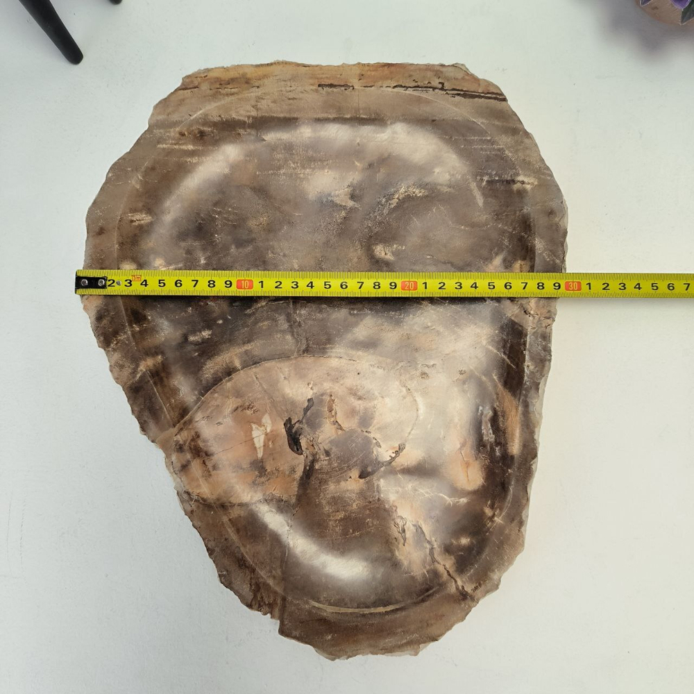 Набор из окаменелого дерева 4 предм Fossil Set NF-63074 поднос 29см*36см