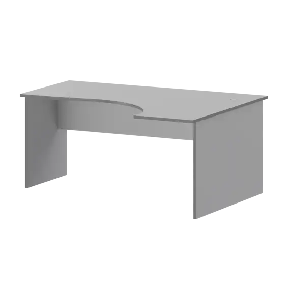 Стол эргономичный правый А-201.ПР Серый 1600x1200x760 Арго