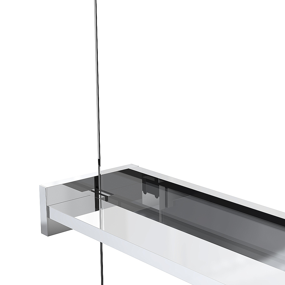 Душевое ограждение Vincea Walk-In 100 VSW-1HR100MR стекло зеркальное/профиль хром