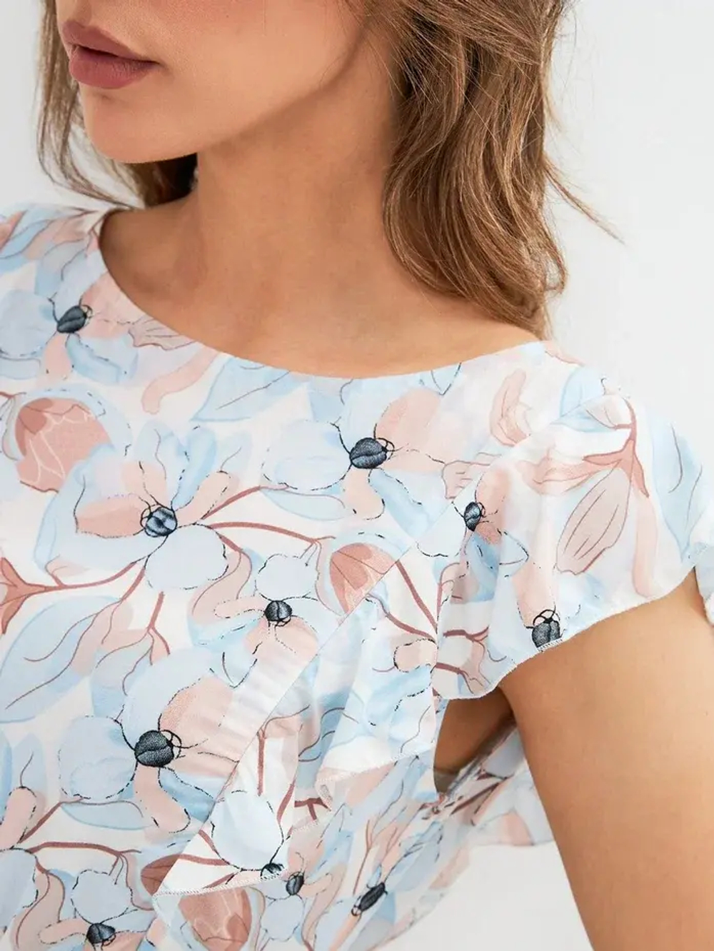 Платье "Крис"для беременным и кормящим мамам