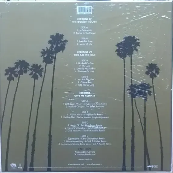 Cerrone – Cerrone IV / Cerrone VII / Give Me Remixes - Box 4LP + 3CD