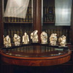 «Семь богов счастья».Композиция из 7 больших фигур