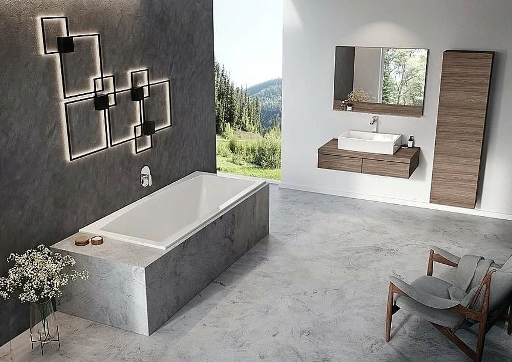 Ванна акриловая Ravak FORMY SLIM C891300000 180x80