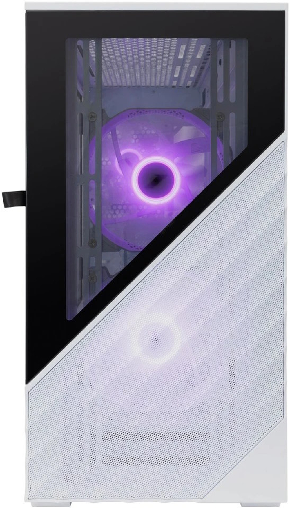 Корпус mATX 1STPLAYER D7-WH-3F7-W