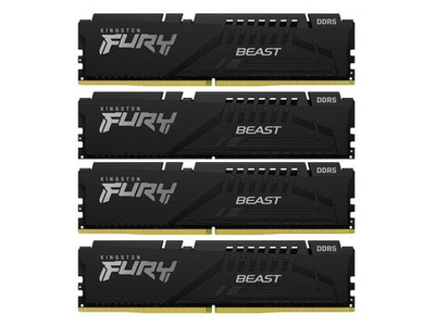 Оперативная память Kingston Fury KF552C40BBK4-128, DDR5 4х 128ГБ 5200 МГц, DIMM, RTL