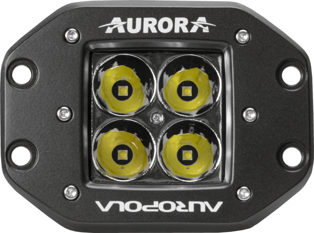 Светодиодная фара Aurora дальний белый свет