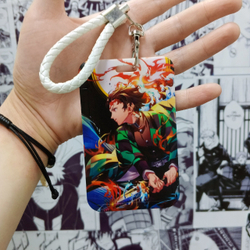 Кардхолдер с ремешком "Клинок, рассекающий демонов"