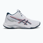 Кроссовки волейбольные ASICS Netburner Ballistic FF 4 white/mako blue