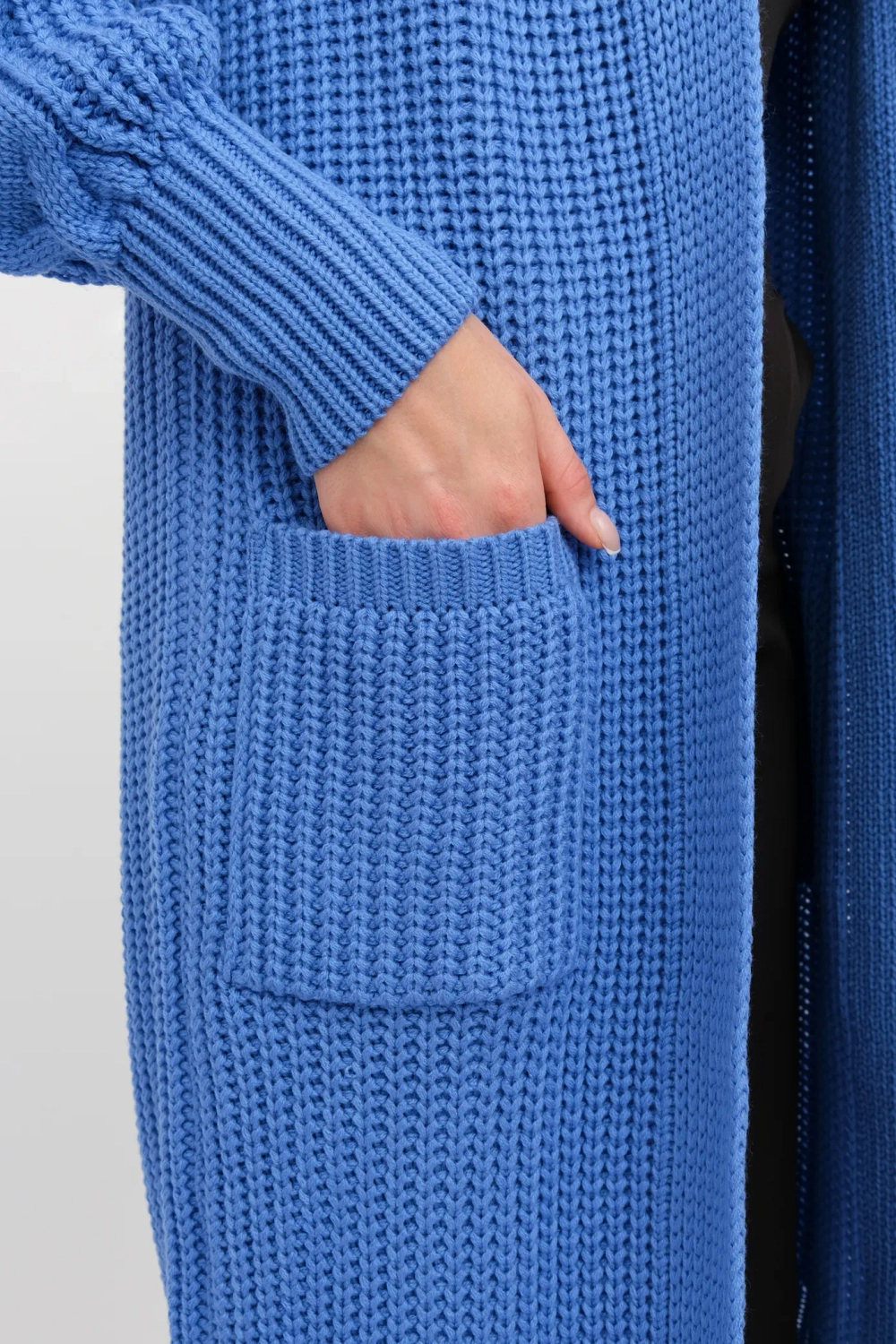 Кардиган Д 3084/индиго