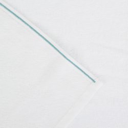 Полотенце 100х150 Hamam Qashmare Contrast белое