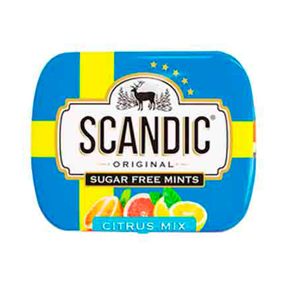 Конфеты Scandic Citrus Mix 14гр