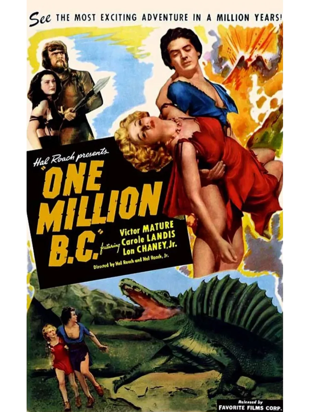 Миллион лет до нашей эры (1940) (КИНО USB)