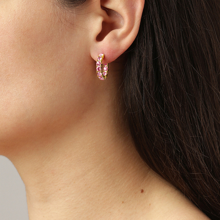 Серьги Dyrberg Kern RAQUEL SG LIGHT ROSE 460063