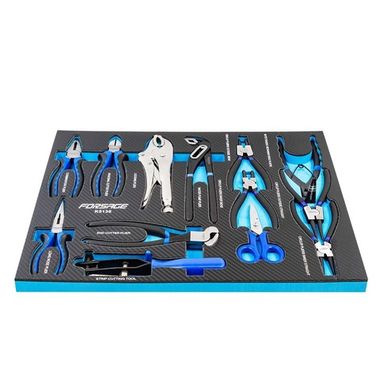 Набор шарнирно-губцевого инструмента 13пр.,в ложементе Forsage F-K5136