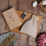 Набор подарочный Willow: полотенце 30×60 см, тёрка 7.7×3.7 см