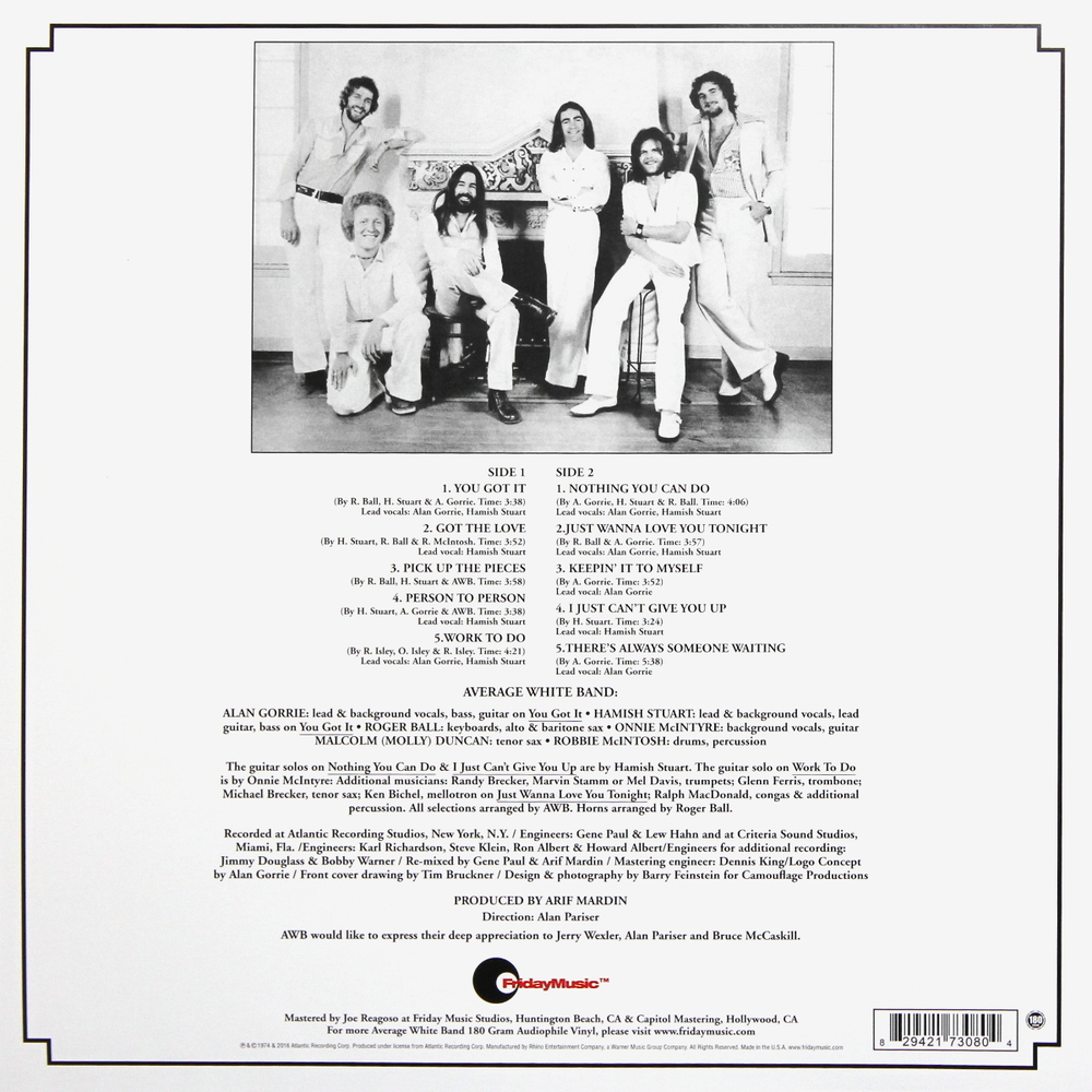Average White Band / AWB (LP)