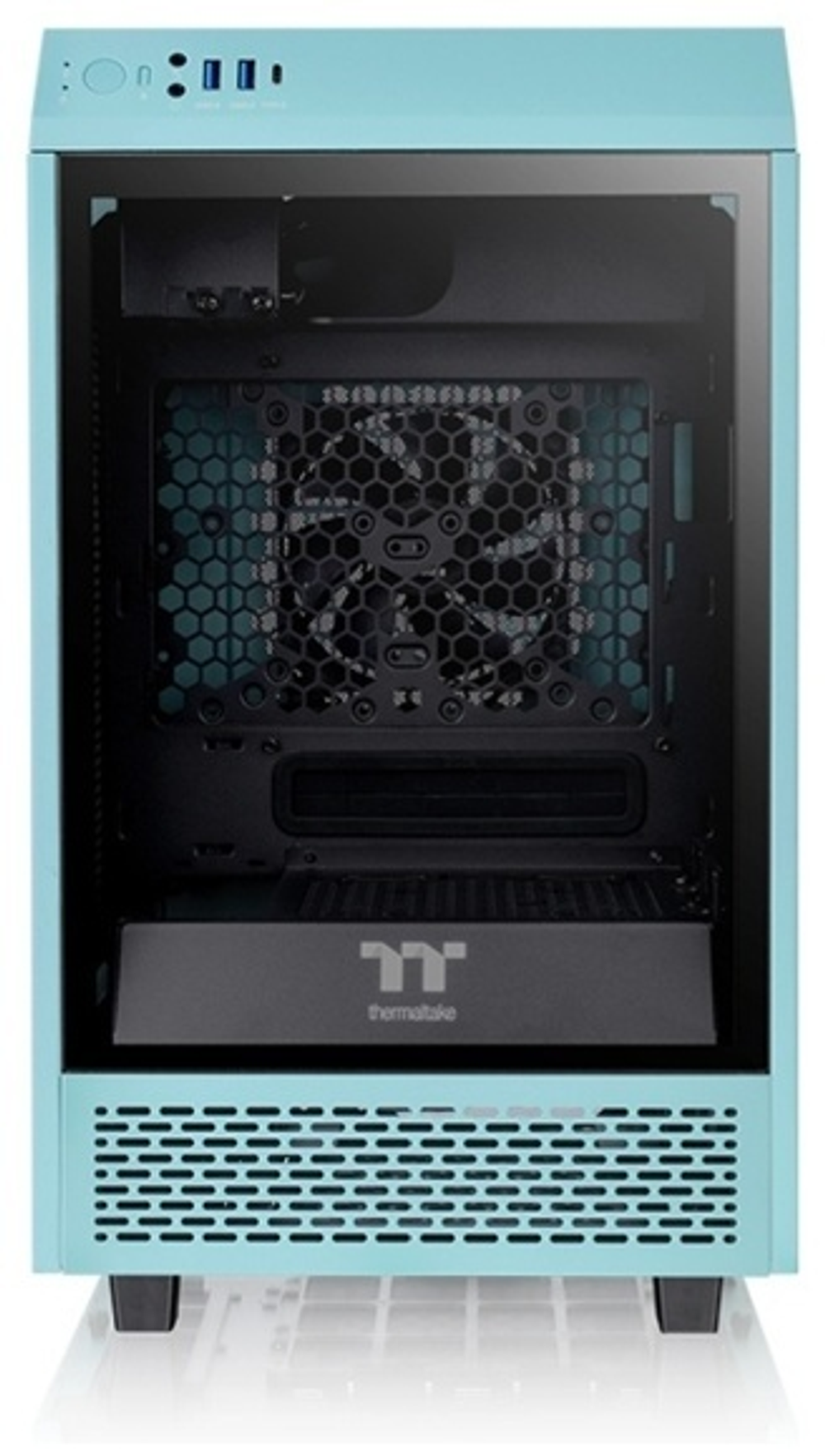 Корпус Thermaltake The Tower 100 CA-1R3-00SBWN-00 бирюзовый