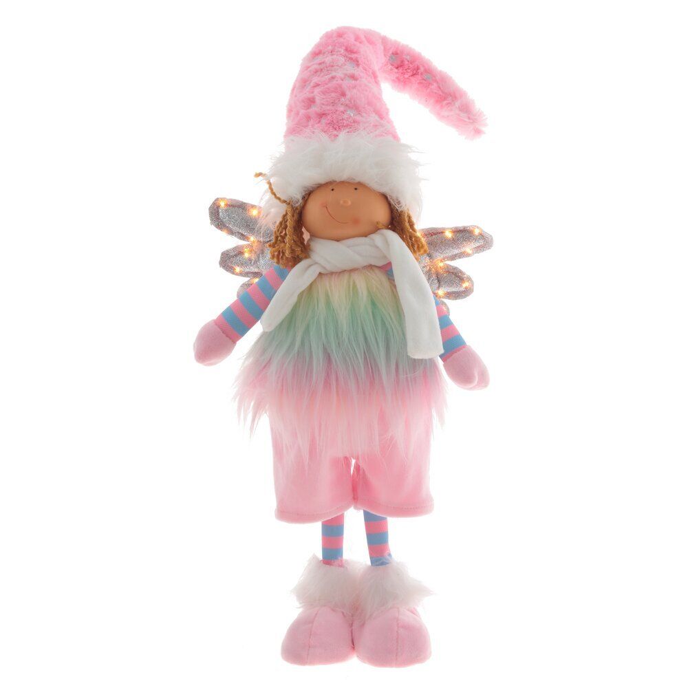 GAEM Игрушка набивная с подсветкой "Ангел" (2хCR2032), L21 W12 H71/43 см, 2в.