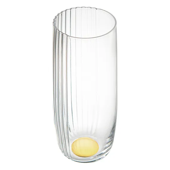 Набор стаканов alice в подарочной упаковке, 370 мл, золотистые, 2 шт.