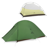 Палатка Naturehike Cloud Up Pro Si 2-местная, алюминиевый каркас, зеленая, артикул CNK2350WS020-2FGR