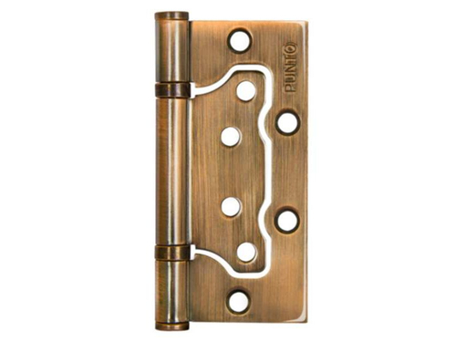 Петля универсальная без врезки Кофе глянец 200-2В 100*2,5 СFВ   Х