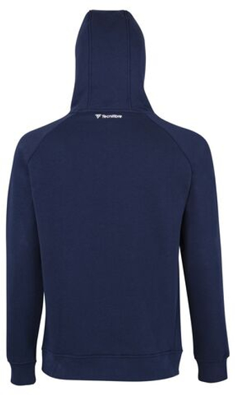 Мужская теннисная кофта Tecnifibre Fleece Hoodie - небесный