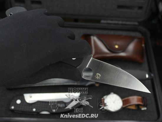 Складной нож Steelclaw Боец-3, черная рукоять - сталь D2