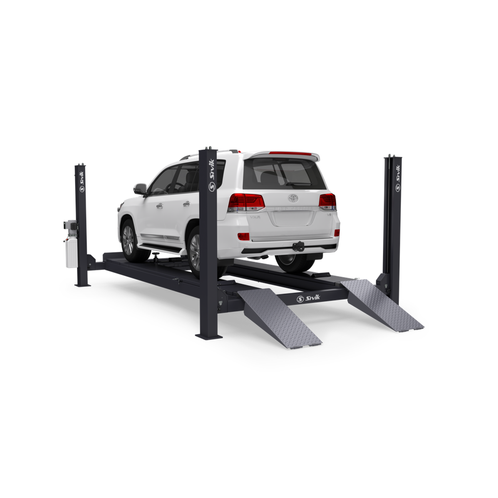 Четырехстоечный электрогидравлический подъемник ПГА-6500/4 Серый RAL7016