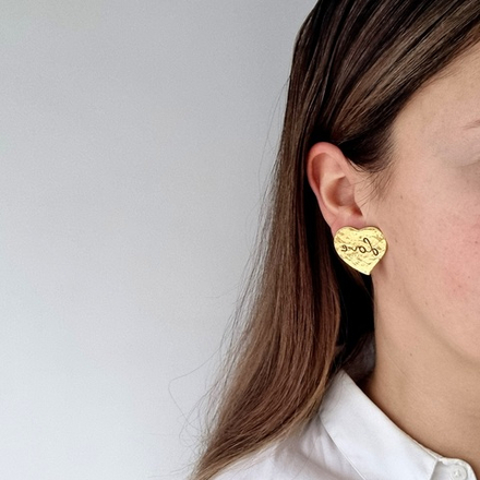 Клипсы YSL сердца