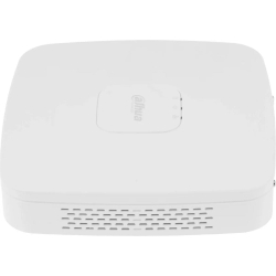 DAHUA DHI-NVR2104-I2 4-канальный IP-видеорегистратор 4K и H.265+, видеоаналитика, входящий поток до 80Мбит/с, 1 SATA III до 10Тбайт