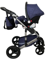 Коляска-трансформер 3в1 Luxmom 558 с автолюлькой,/цвета