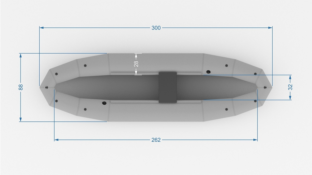 Байдарка ExpedBoats Эскимос 300