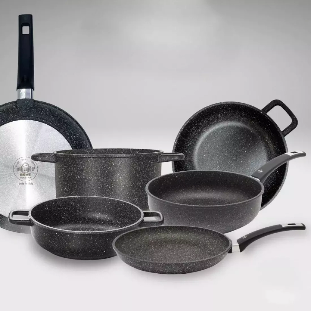 Сковорода для индукционных плит 20см Olympia Hard Cook Fix Induction