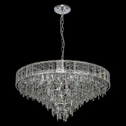 Citilux SAGRADA CL317281 Люстра хрустальная подвесная Хром