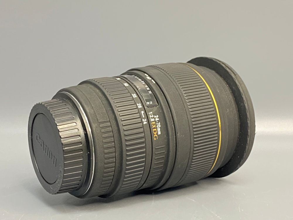 Sigma AF 24-70mm 2.8 Canon налет на линзе