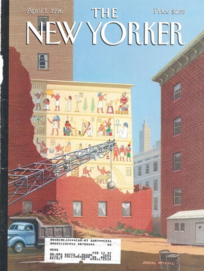Журнал The New Yorker 01-04-1996, обложка