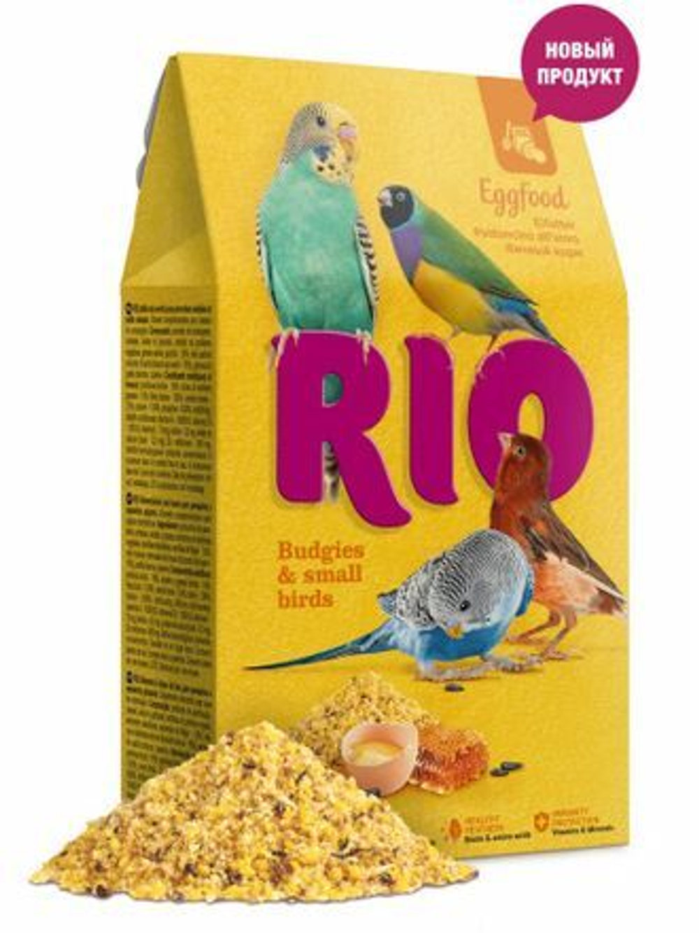 Rio Корм Яичный для средних и крупных попугаев, 250 гр