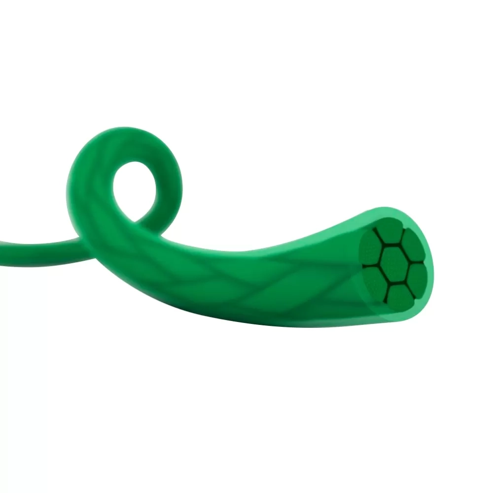 Фторэкс плетеный зеленый М3,5 (0) 75 см игла HR-30 с фторкаучуковым покрытием 20 шт