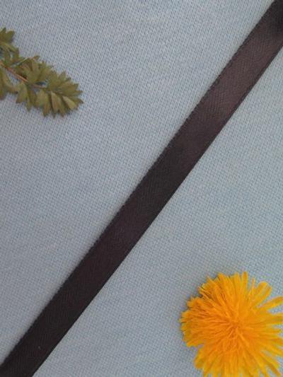 Лента атласная, ш. 1 см, 39 (02) чёрный